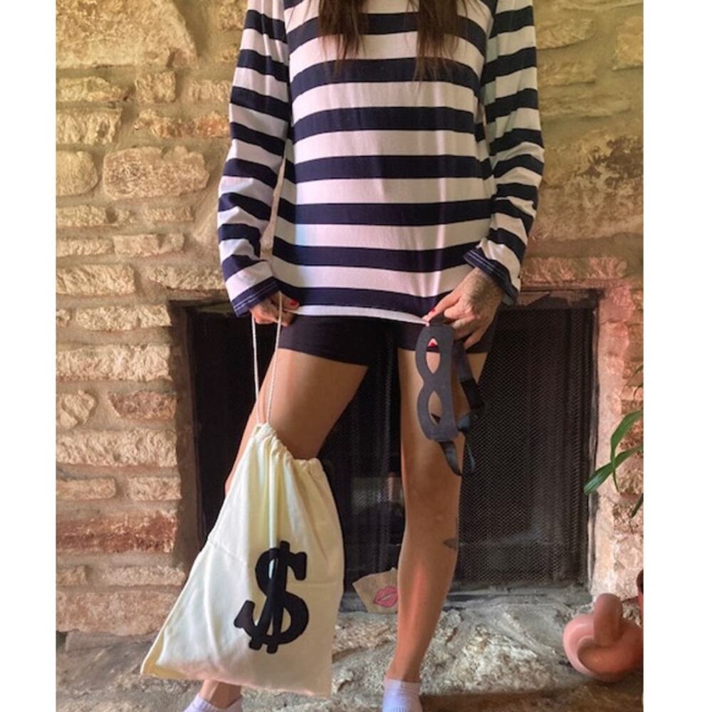 Bank Robber Halloween Costume 🖤💰